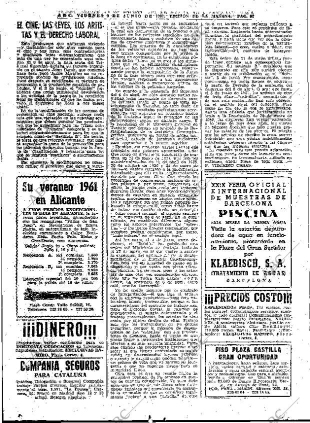 ABC MADRID 09-06-1961 página 82