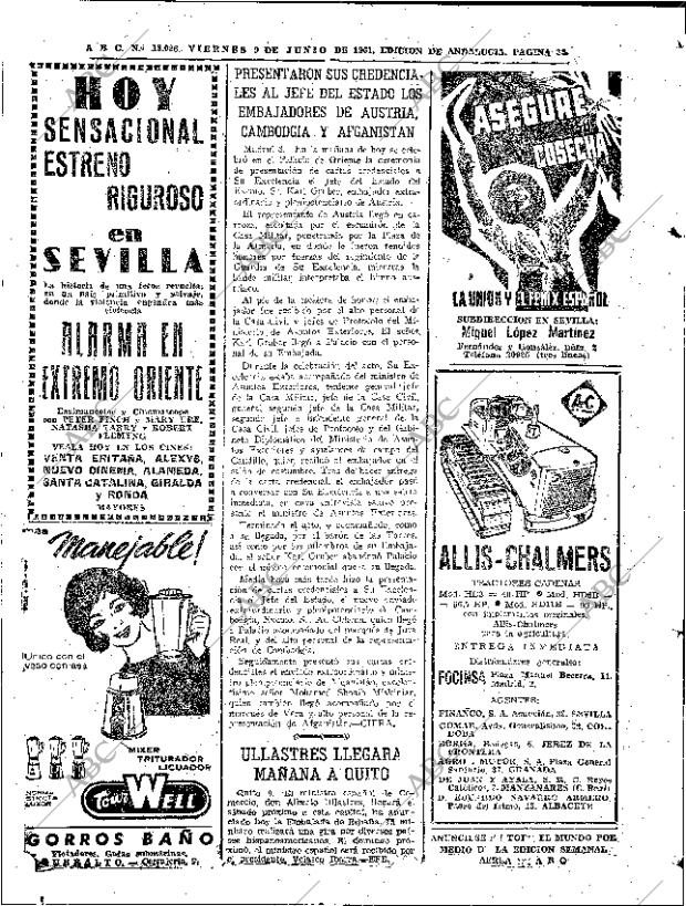 ABC SEVILLA 09-06-1961 página 38