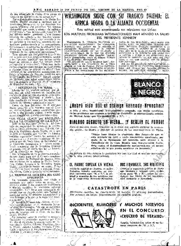 ABC MADRID 10-06-1961 página 49