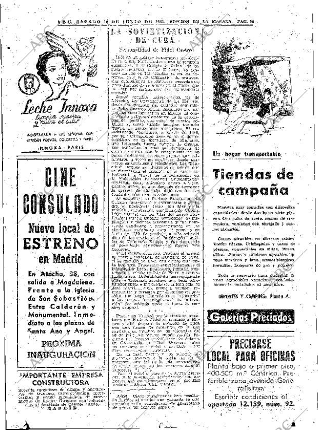 ABC MADRID 10-06-1961 página 56