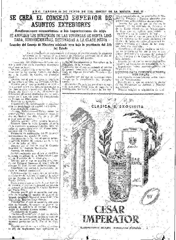 ABC MADRID 10-06-1961 página 57