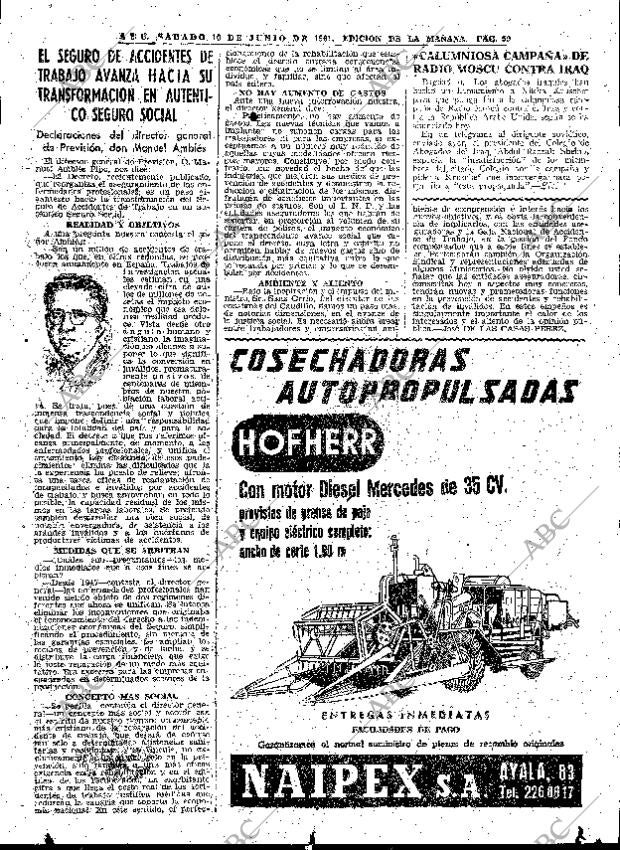 ABC MADRID 10-06-1961 página 59