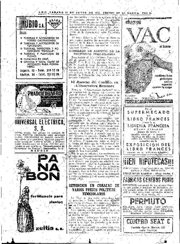 ABC MADRID 10-06-1961 página 62