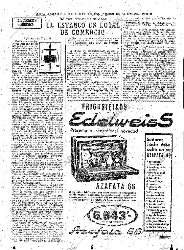 ABC MADRID 10-06-1961 página 63