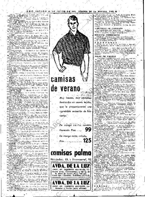 ABC MADRID 10-06-1961 página 85