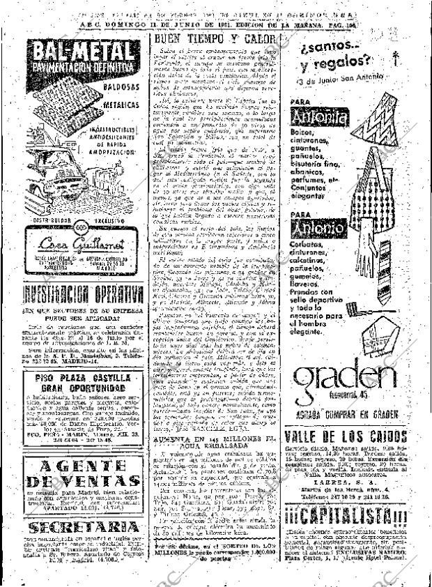 ABC MADRID 11-06-1961 página 106