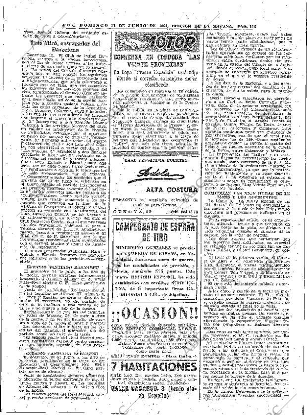 ABC MADRID 11-06-1961 página 110