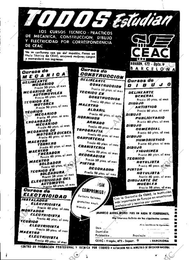 ABC MADRID 11-06-1961 página 48