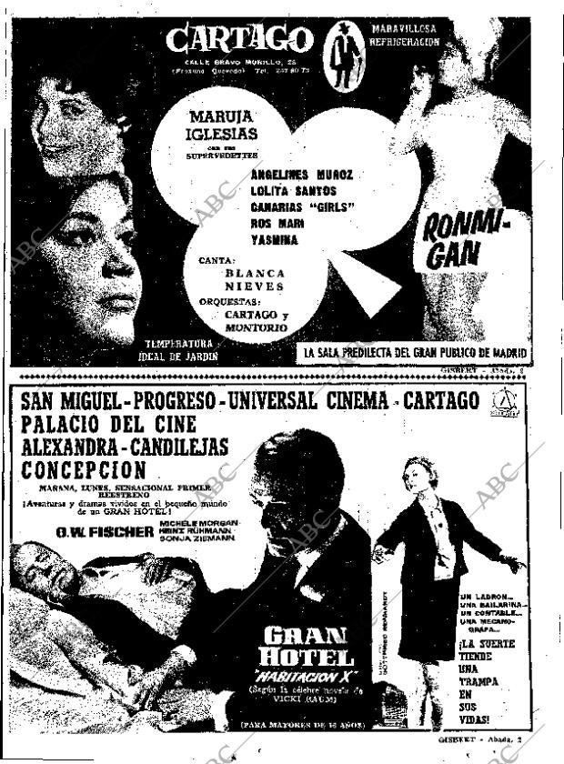 ABC MADRID 11-06-1961 página 66