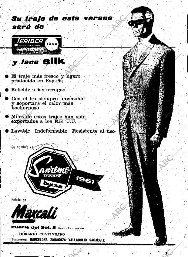 ABC MADRID 13-06-1961 página 20