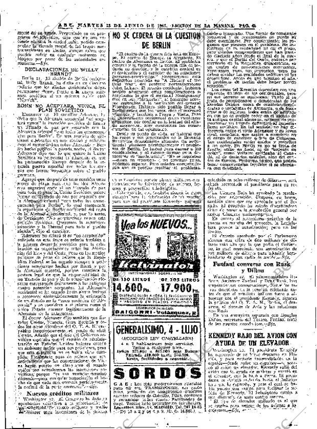 ABC MADRID 13-06-1961 página 48