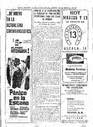 ABC MADRID 13-06-1961 página 56