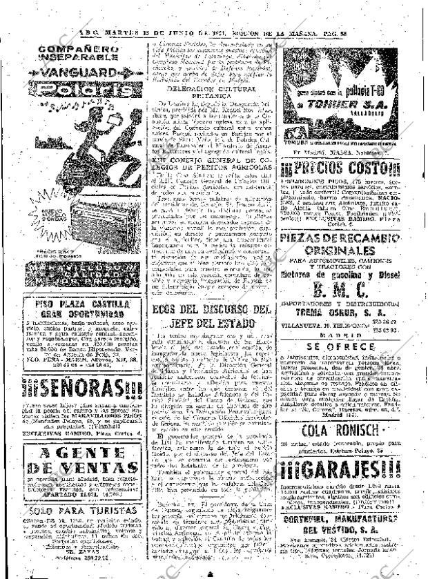 ABC MADRID 13-06-1961 página 58