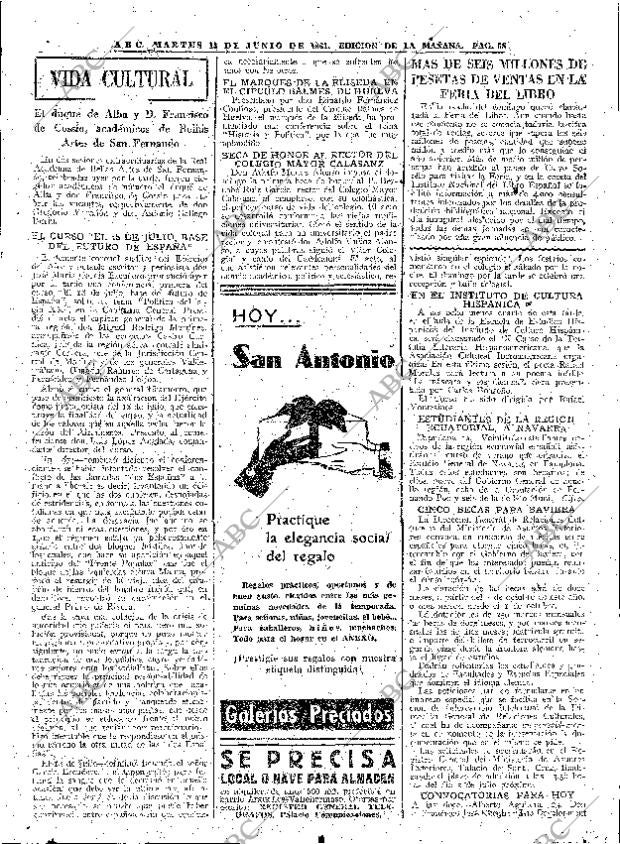 ABC MADRID 13-06-1961 página 59