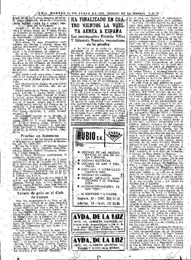 ABC MADRID 13-06-1961 página 77