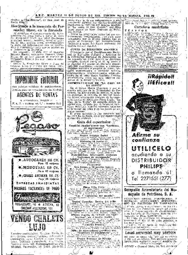 ABC MADRID 13-06-1961 página 80