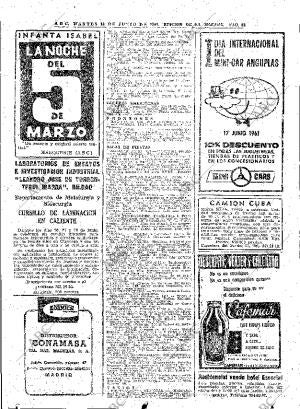 ABC MADRID 13-06-1961 página 82