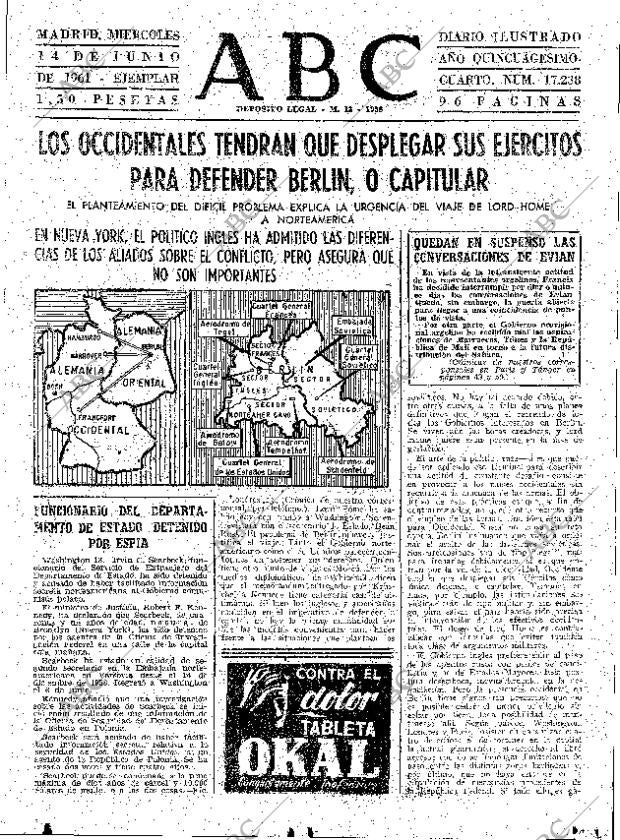 ABC MADRID 14-06-1961 página 47
