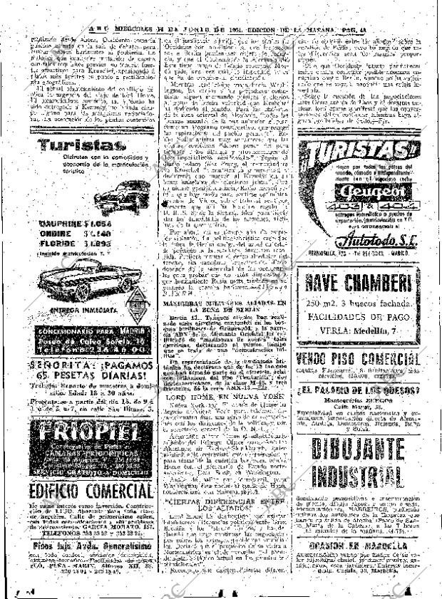 ABC MADRID 14-06-1961 página 48