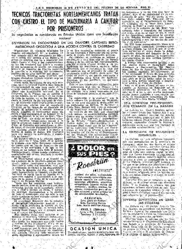 ABC MADRID 14-06-1961 página 51