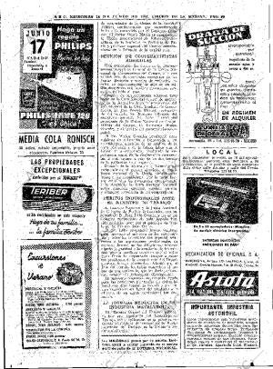 ABC MADRID 14-06-1961 página 60