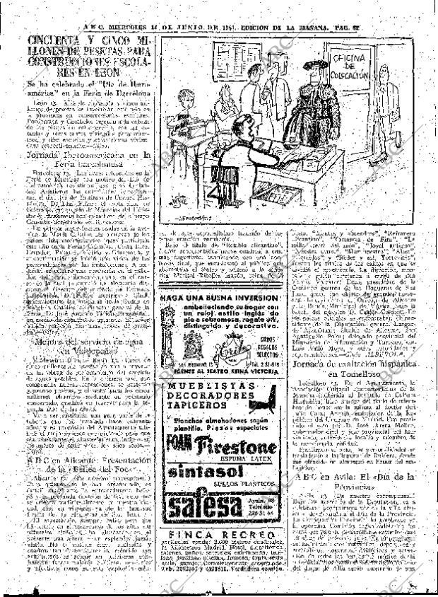 ABC MADRID 14-06-1961 página 61
