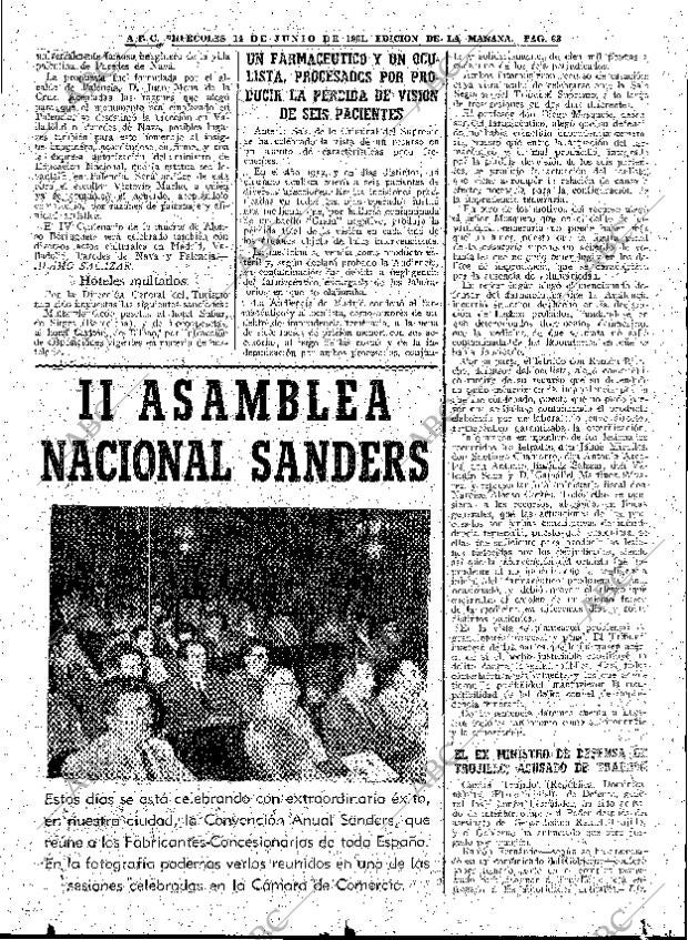 ABC MADRID 14-06-1961 página 63