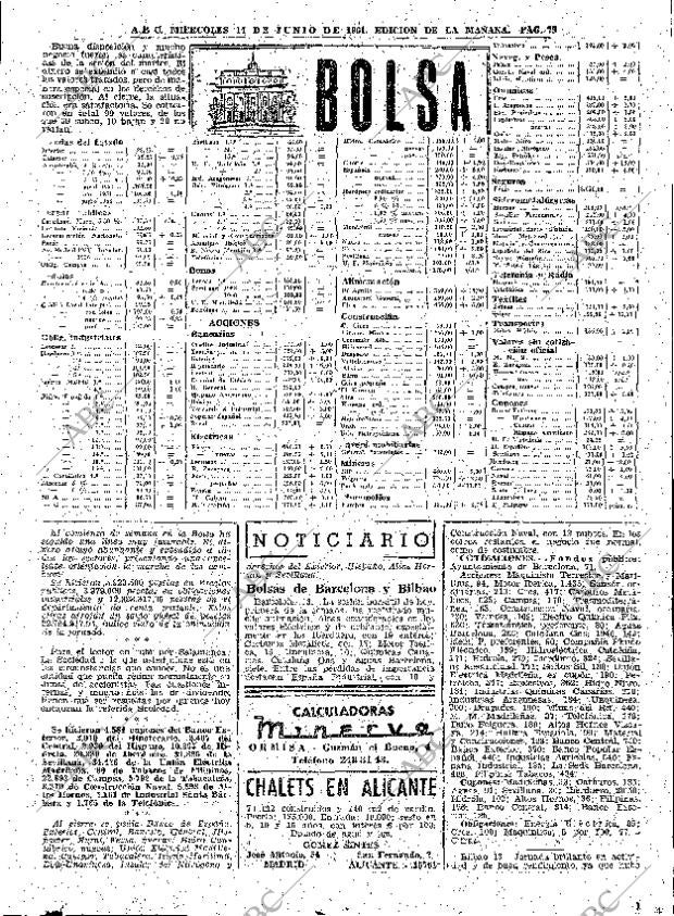 ABC MADRID 14-06-1961 página 75