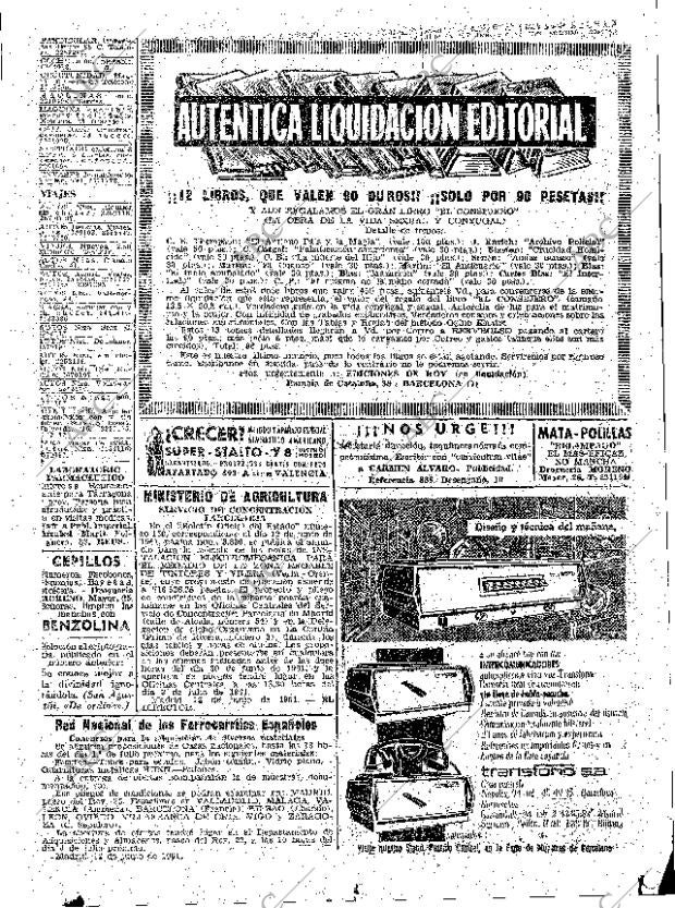 ABC MADRID 14-06-1961 página 91