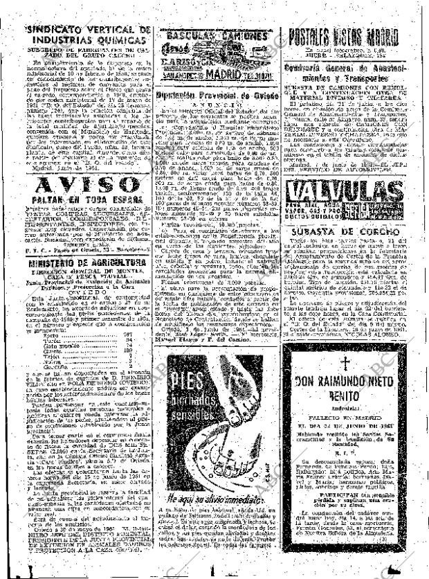 ABC MADRID 14-06-1961 página 94