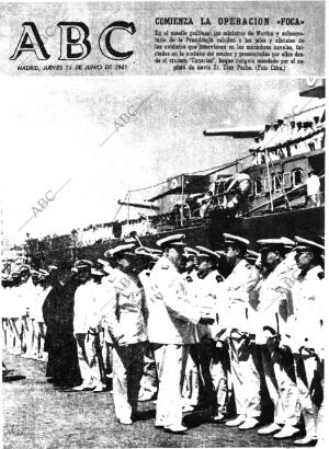 ABC MADRID 15-06-1961 página 1