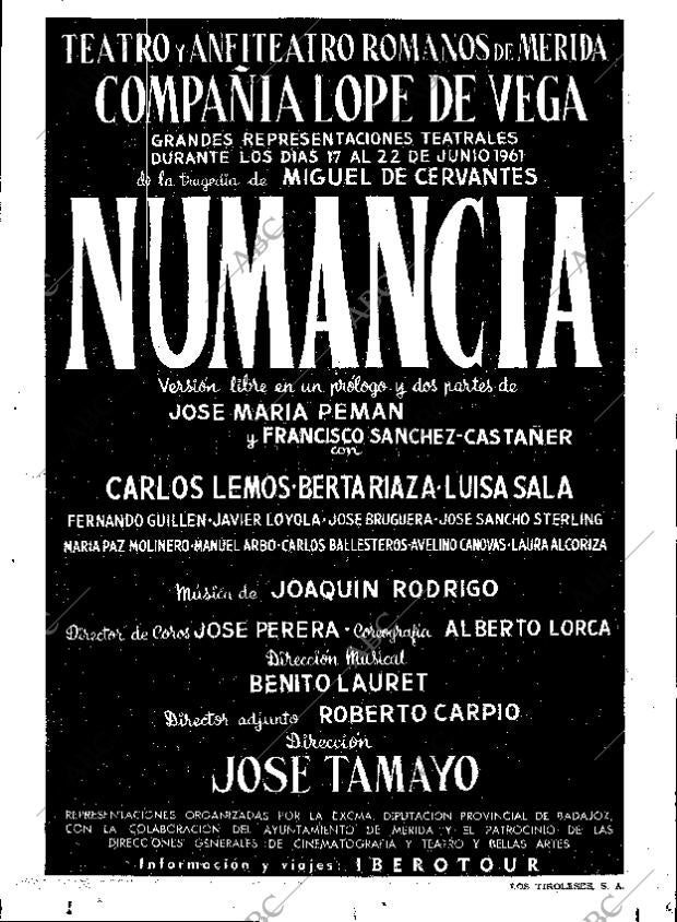 ABC MADRID 15-06-1961 página 15