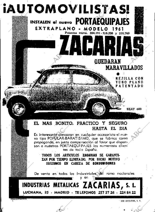 ABC MADRID 15-06-1961 página 4