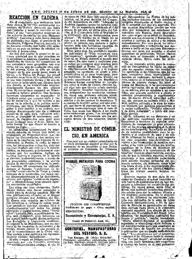 ABC MADRID 15-06-1961 página 50
