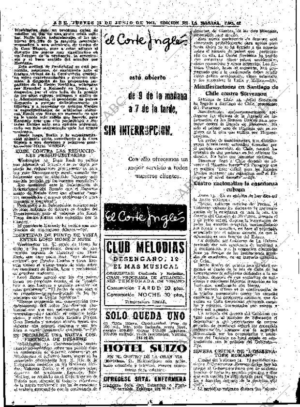 ABC MADRID 15-06-1961 página 52
