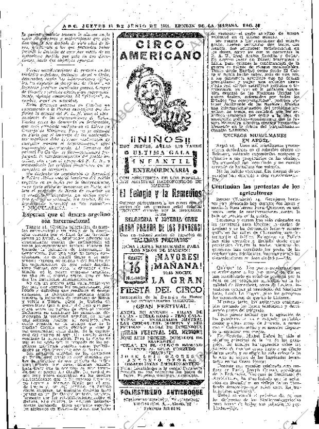 ABC MADRID 15-06-1961 página 56