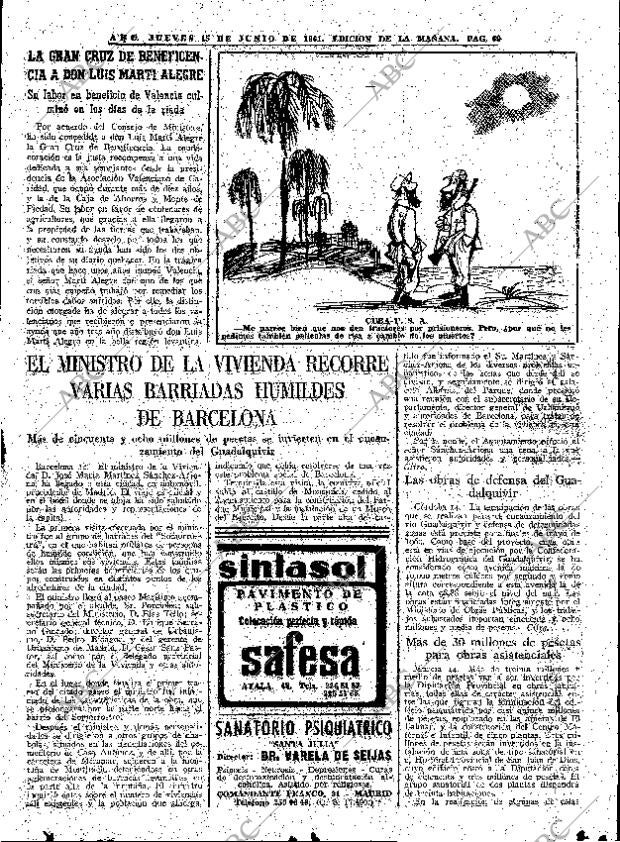 ABC MADRID 15-06-1961 página 69