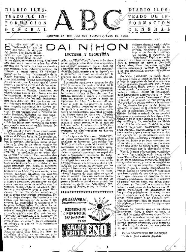 ABC MADRID 16-06-1961 página 3