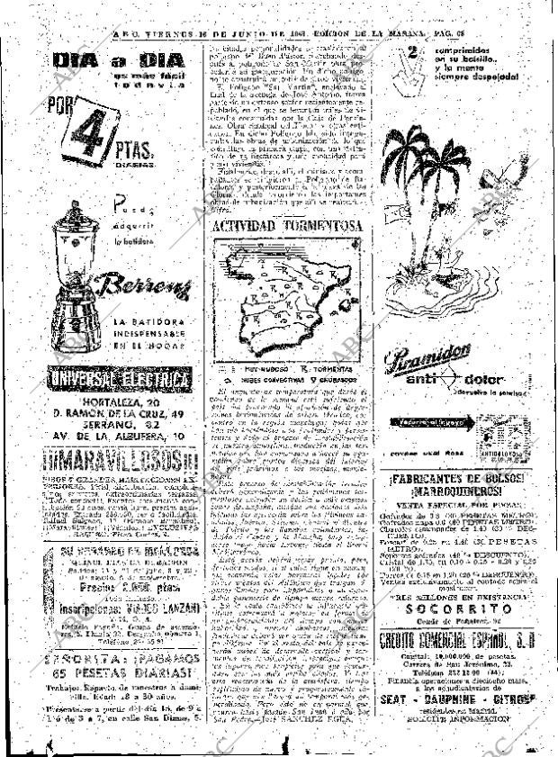 ABC MADRID 16-06-1961 página 68