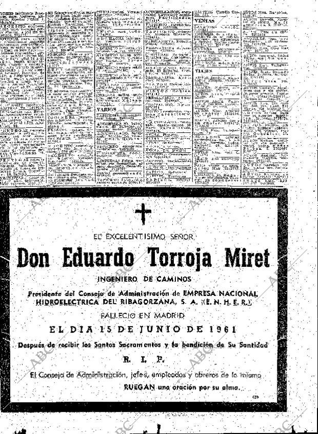 ABC MADRID 16-06-1961 página 91