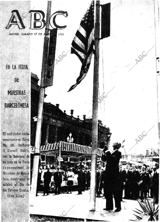 ABC MADRID 17-06-1961 página 1