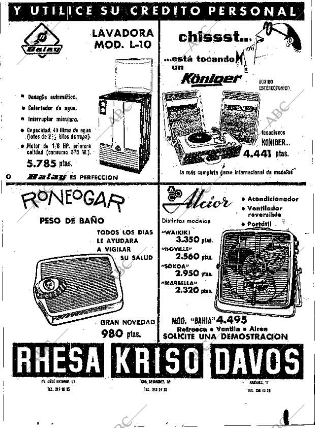 ABC MADRID 17-06-1961 página 19