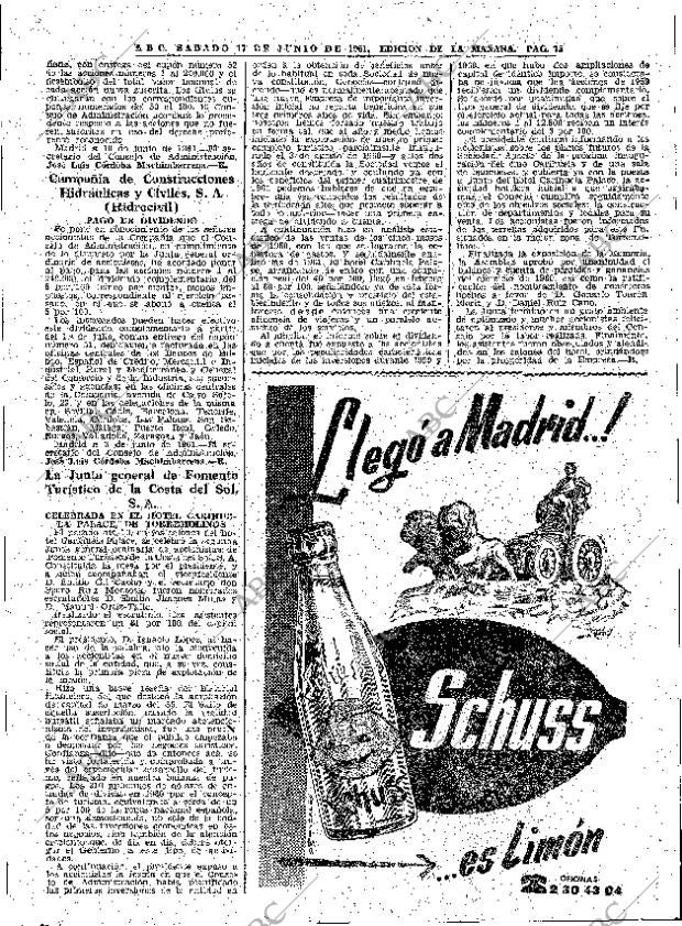 ABC MADRID 17-06-1961 página 75