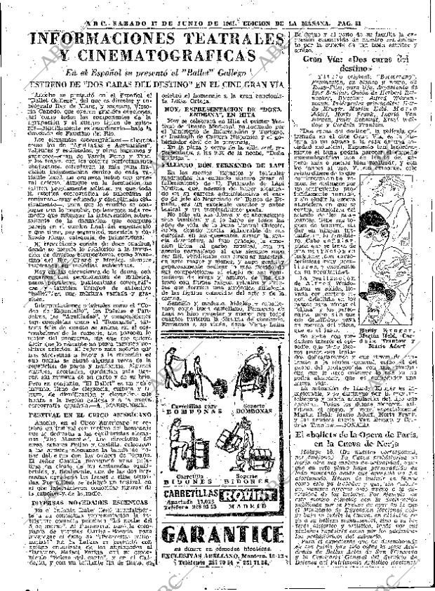 ABC MADRID 17-06-1961 página 81