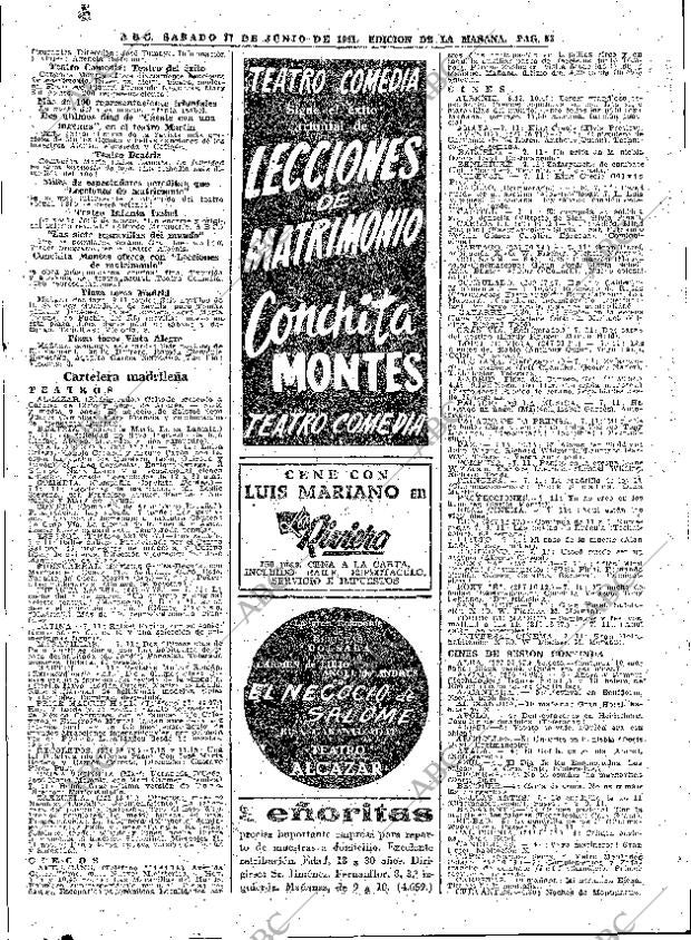 ABC MADRID 17-06-1961 página 83