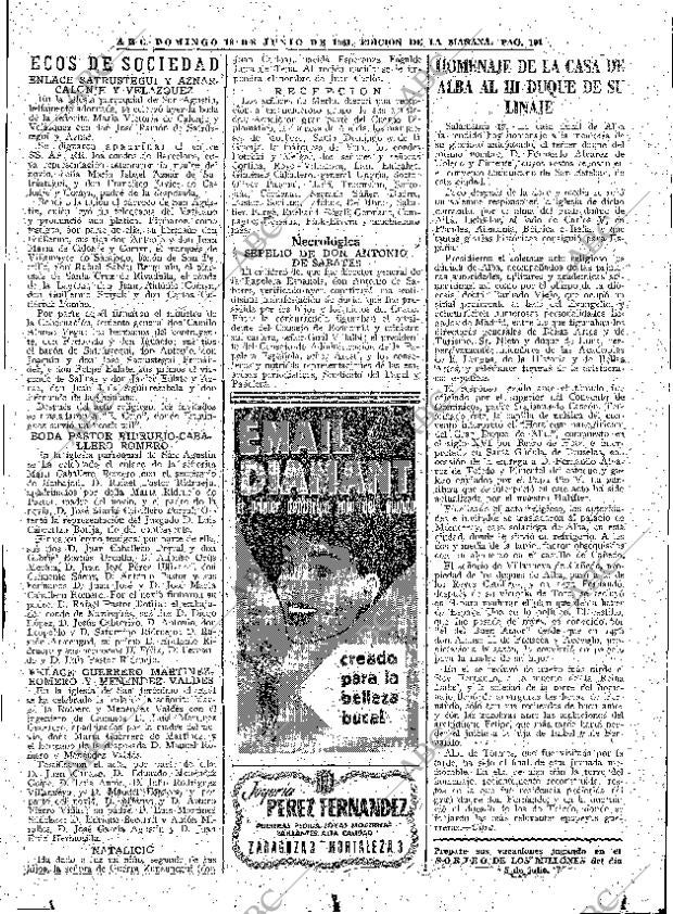 ABC MADRID 18-06-1961 página 101