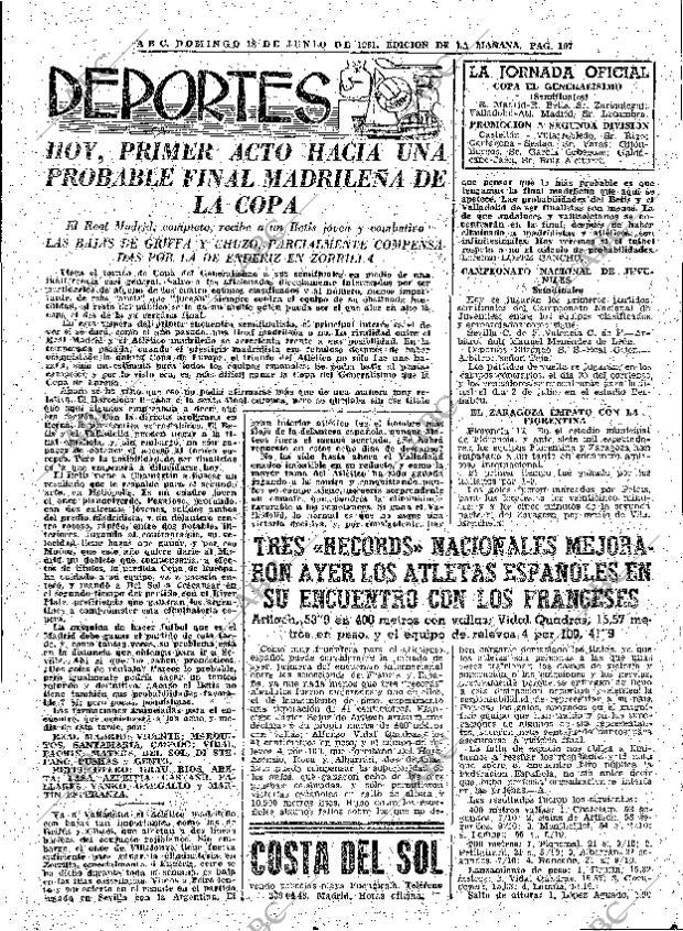 ABC MADRID 18-06-1961 página 107