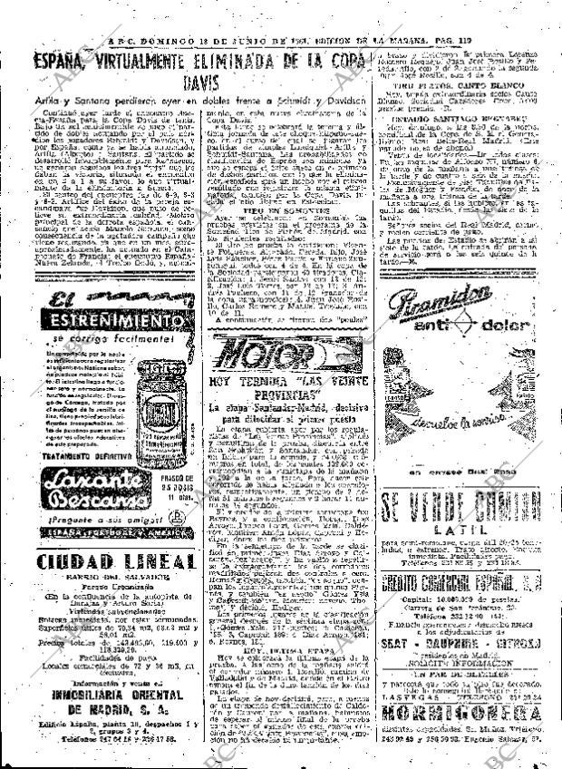 ABC MADRID 18-06-1961 página 110
