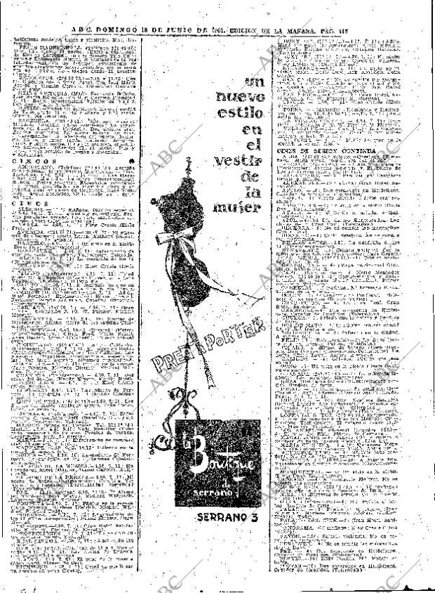 ABC MADRID 18-06-1961 página 115