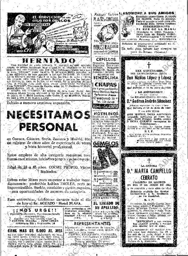 ABC MADRID 18-06-1961 página 125